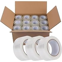 Amazon.co.jp: 【エコクオ】 OPPテープ 梱包用テープ 48mm幅 100m巻 72