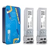 SFP トランシーバー 2個パック 1000Base-LX: 10km ASF13-24-10-D-Csc(2pcs)