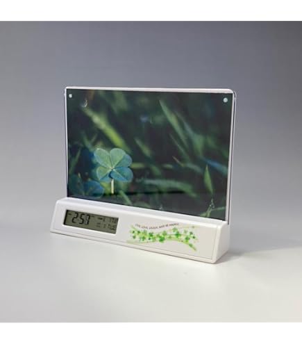 Amazon.co.jp: フォトフレーム クロック【黒】【034909】 : ホーム