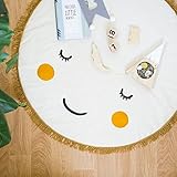 INS 笑顔 布団カバー 抱き枕 レイシークラシック（Lacey Classic) ベビー キッズ 布団カバー ラグマット オシャレ 可愛い プレイマット 内側に綿があり シンプル インテリア 撮影道