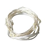 Brightsky 1w LED 2m 20 LEDs Mixed Silver Copper Wire Flash Strip Light for Christmas Festival Decora