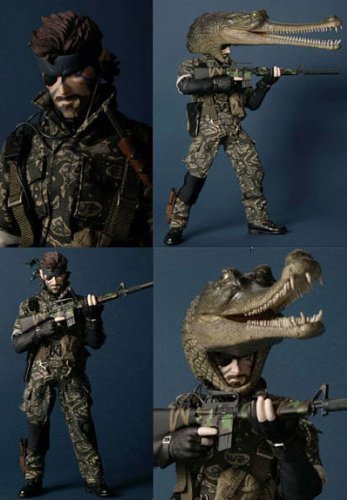 RAH Metal Gear Solid 3 Snake Camouflage Version Figure Japan