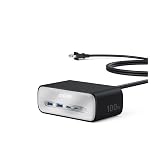 Anker Charging Station (7-in-1, 100W) ブラック | (USBタップ 電源タップ AC差込口 3口 USB-C 2ポート USB-A 2ポート 延長コード