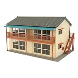 さんけい 1/80 情景シリーズ アパートー1 MK05-31 ペーパークラフト