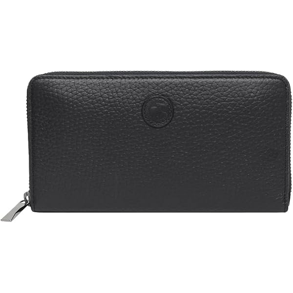 ハンティングワールド　レザー　Lジップ　黒　長財布　箱付き ハンティングワールド レザー Lジップ 黒 長財布 箱付き