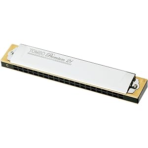 TOMBO トンボ 複音ハーモニカ A調 プレミアム 21穴 3521