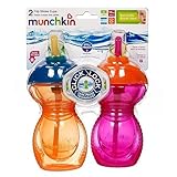 Munchkin Click Lock Flip Straw Cup - 2pk 10oz,colors may vary by Munchkin [並行輸入品]