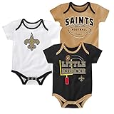 NFL New Orleans Saints ベビー ロンパース ３枚セット サイズ 18M/80-90cm [並行輸入品]