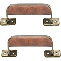 Amazon.co.jp: XHWUDI ラゲッジハンドル レザーハンドル ヴィンテージ  