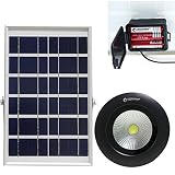 GOODGOODS COB LED ガーデンライト ソーラー 屋外 防水 10W 充電式 電池交換対応式 光センサー付き 【一年保証】 TYH-09