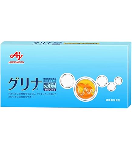 Amazon.co.jp: 味の素 睡眠サプリメント グリナ スティック3本×5個入