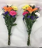 お彼岸　命日【送料無料】仏花　お墓　お仏壇 生花 プレミアム1対(2束) A-3