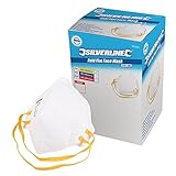 Silverline 50 Pack Ffp1 Fold Flat Face Mask