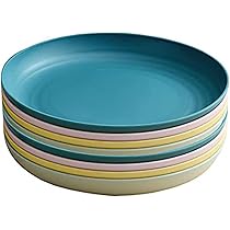 Amazon.co.jp: [ユリカー] プレート 皿 8枚セット 20cm 25cm 食器 ...