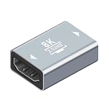 hdmi 延長 コネクタ hdmi 中継アダプタ 8K 60Hz HDMI Ver2.1 延長アダプター 48Gbps HDMI2.1規格 ウルトラハイスピード hdmi