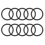 uxcell Oリング オーリング ゴムパッキン シーリングガスケット ニトリル ゴム製外径45mm内径37mm幅4mm メトリック 10個入り