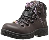 Avenger Safety Footwear レディース Avenger 7123 Womens Leather WP PR Comp Toe EH Work Boot カラー: ブラウン