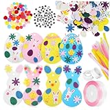 Operitacx 1 セット イースター クラフト イースター バニー クラフト イースター エッグ クラフト イースター デコレーション DIY クラフト パーティー 用品