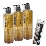 特別セット Fプロテクト ヘアシャンプー リッチ 1000ml 3個セット & トリートメントコーム付