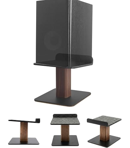 Amazon | Woodmate スピーカースタンド Walnut ウォールナット