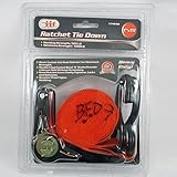1 " x 15 ft Ratchet Tie Down Straps Lasingストラップクイックリリースビニールトレーラーフック