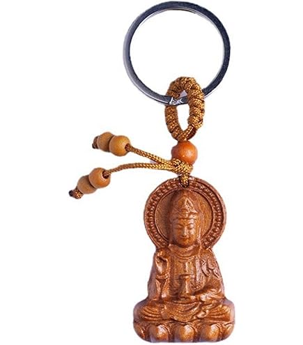 Amazon.co.jp: 観世音菩薩像 ペンダントキーホルダー 1個入り : ホーム