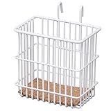 【直送】【代引/日時指定不可】アイリスオーヤマ メッシュオープンラック別売小物入れ MOR-B12 ホワイト