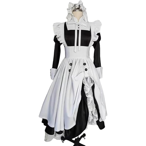 mvivm] 【スイカ コス】黒執事 メイリン メイド服 コスプレ衣装