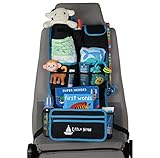 Little Noah Backseat Car Organizer Durable Backseat Storage - Organize Toys - Seat Protector - Stora