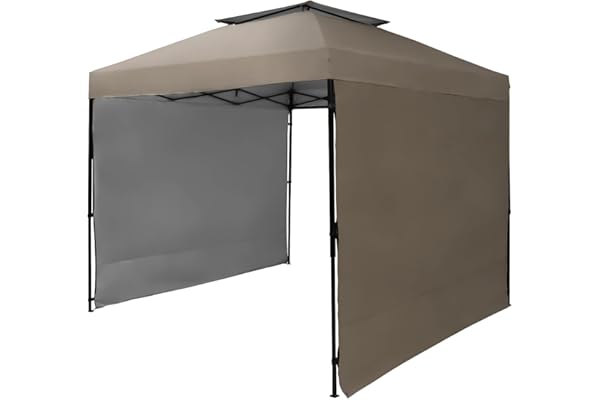 モダンデコ タープテント用サイドシート 2枚セット シェード 日よけ