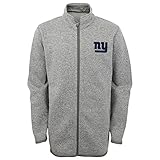 NFL Youth Boys 8 – 20フルZipセーターニットフリースジャケット L ブルー
