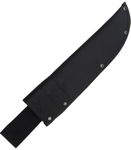 CAT Latin 21-Inch Machete with Shoulder Strap Sheath, Blade Knife