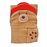 Paddington Bear Hooded Blanket Baby Neutral by Trend Lab [並行輸入品]