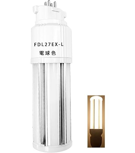 Amazon | パナソニック ツイン2蛍光灯 FDL27EXLF3 | パナソニック