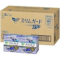 【ケース販売】ロリエ スリムガード しっかり夜用 羽つき 35cm 13コ入&times;16セット(208コ)