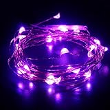 Hogoo イルミネーションライト led イルミネーション 電池式 クリスマス 飾りライト 16ft/3M LEDs 3個同梱 ストリングライト フェアリーライト 点滅ライト 銅線 ワイヤーライト 