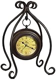IMAX 2711 Iron Hanging Clock with Stand