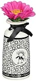 Torre & Tagus 1714-100010 Eva Multi Tube Vase Narrow Rectangle, White