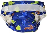 Imagine Baby Products Pocket Hook and Loop Diaper, Rawr by Imagine Baby Products