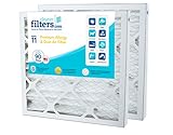 cleanerfiltersプレミアムAC炉エアフィルタ、MERV 11 ( 2 - Pack ) 16x16x2 ホワイト