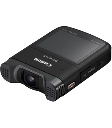 Amazon | Canon デジタルビデオカメラ iVIS mini X 対角約170度