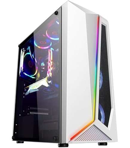 Amazon.co.jp: ZXCVBNAS アニメ コンピューターケース ATX ミッド