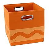 Modern Littles Crayola Tone Serpentine Storage Bin Orange [並行輸入品]