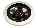 Diamond Products Core Cut 07439 4-Inch Ring Style Standard Gold Segmented Cup Grinder [並行輸入品]