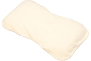 nishikawa 【 西川 】 枕 ジュニアサイズ 綿100% こどもまくら メッシュで通気性良し フィット感の高いパイプ使用 枕カバー付き クリーム LH61352020C