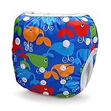 Storeofbaby Children Swimwear Swimming Trunks for Baby Adjustable Infant 0 3 Years (Heavy Blue) by s