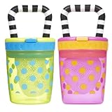 Sassy Teething Feeder, Blue/Pink by Sassy