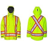Viking Professional Journeyman Hi-Vis Waterproof Rain Jacket Hi-Vis Green XX-Large [並行輸入品]