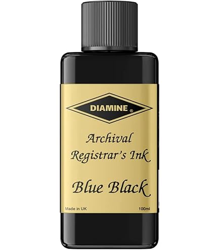 ダイアミン ボトルインク レジストラーズ 100ml 大ボトル 2点 専用 ダイアミンレジストラーズインクと笑暮屋万年筆の組み合わせ