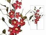 tableclothsfactory 40 Mini黄麻布Daisy花 – フクシア